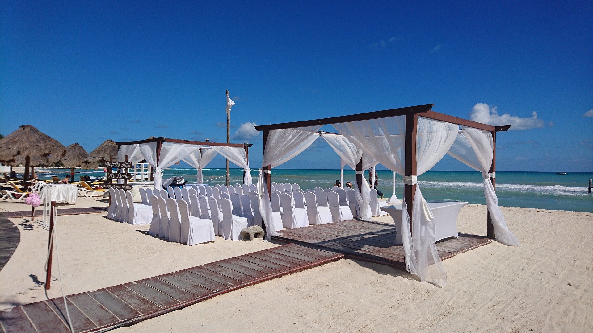 beach wedding in mexico